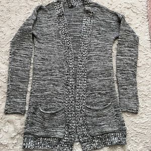 Express Sweater, Women’s Size Small, gray, front pockets